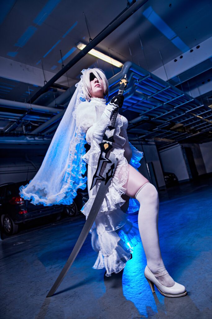 photo cosplay 2B paris