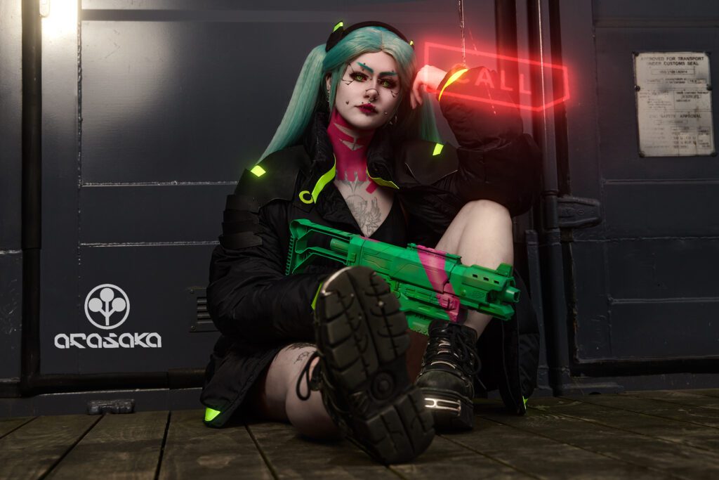 Photographe Cyberpunk la défense