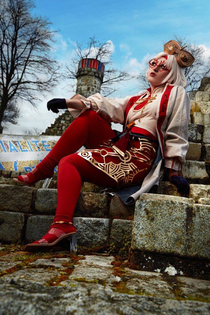 The Legend Of Zelda Tears Of The Kingdom purah Cosplay Costume Top et Jupe avec veste et collants